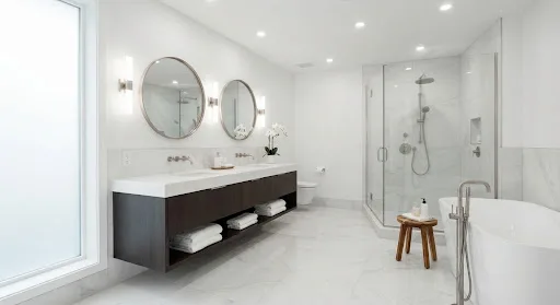 Apex plumbing bathroom